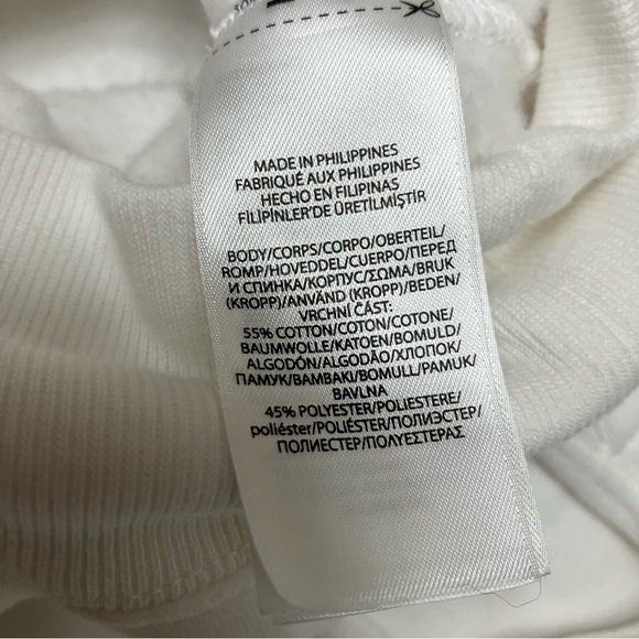 Polo Bear Ralph Lauren White Hoodie Sweatshirt CP-93 Yellow Coat FLAWS Size S - Picture 13 of 16